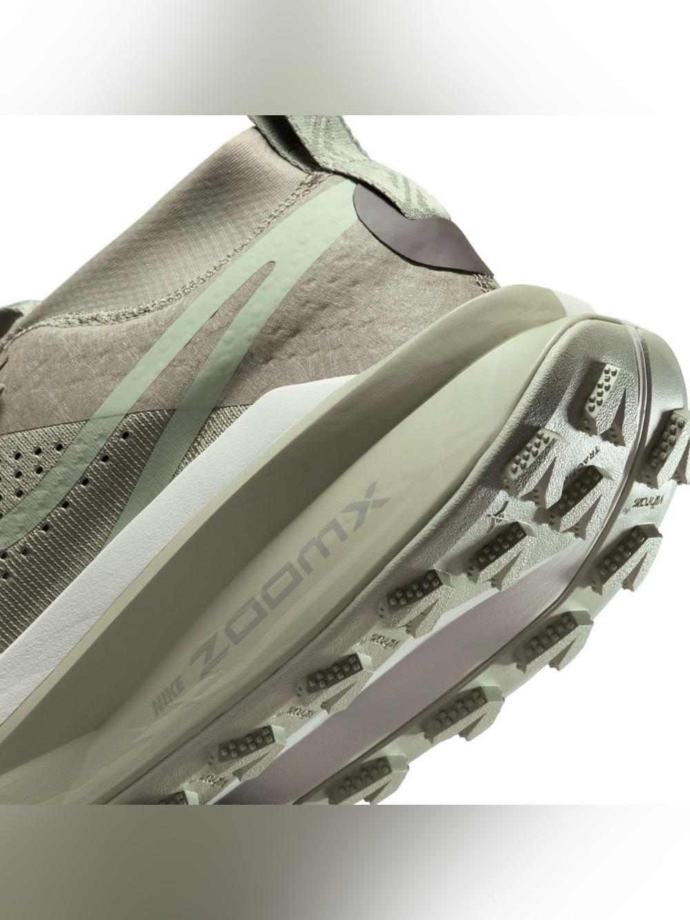 Nike ZoomX 🔥 Zegama Trail 2 Malt Alabaster Black Trail Running FD5190-200 11.5 - Picture 6 of 9